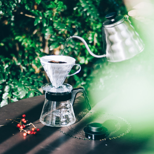 Воронка для заваривания кофе HARIO V60 02, прозрачная, VDR-02-T