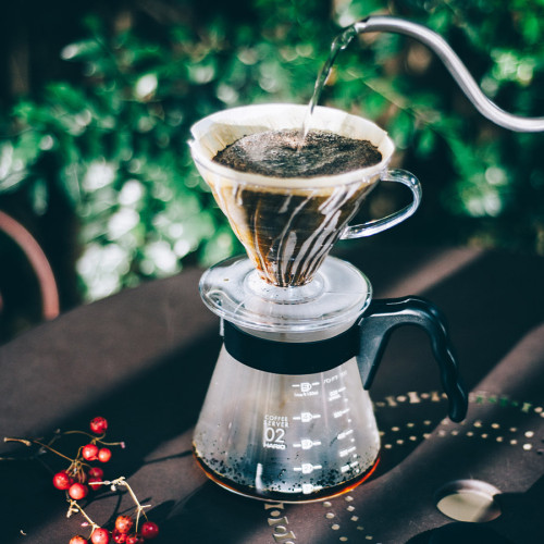 Воронка для заваривания кофе HARIO V60 02, прозрачная, VDR-02-T