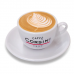 Ceașcă din porțelan pentru cappuccino Caffè Corsini cu farfurioară