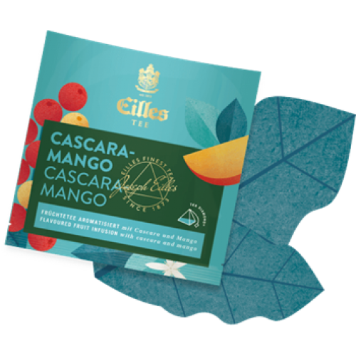 Ceai în piramidale Eilles ”CASCARA MANGO"