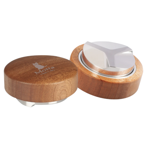 Distribuitor cafea Motta 58 mm cu mâner din lemn