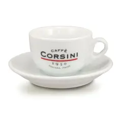 Ceașcă din porțelan pentru cappuccino Caffè Corsini cu farfurioară