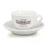 Ceașcă din porțelan pentru cappuccino Caffè Corsini cu farfurioară