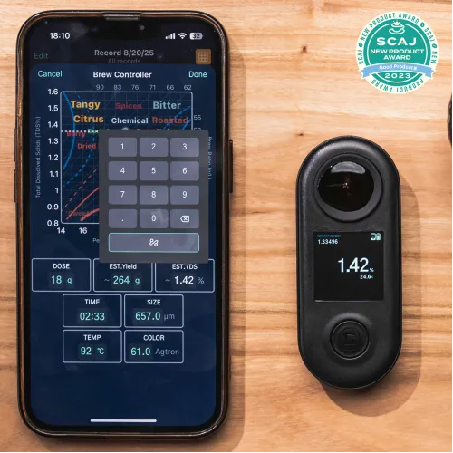 Набор DiFluid Brew Control System Ti — рефрактометр TDS R2 Extract и кофейные весы Microbalance Ti