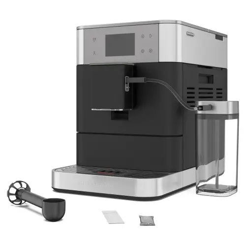 Кофемашина KitchenAid KF7 5KES8557 в черном белом и стальном цвете