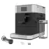 Кофемашина KitchenAid KF7 5KES8557 в черном белом и стальном цвете