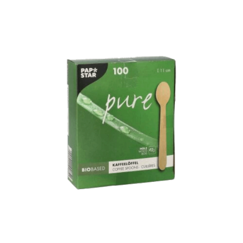 Linguriță din lemn 11 cm (set 100 buc.)